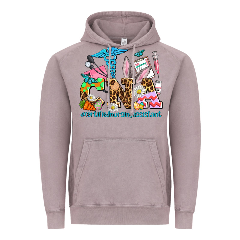 Easter Cna Certified Nursing Assistant Vintage Hoodie by AdoDesignShop | Teevron