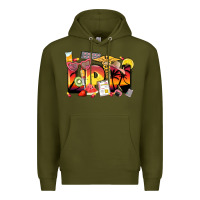 Army Green summer lpn Premium Hoodie - Zillion Design Studio