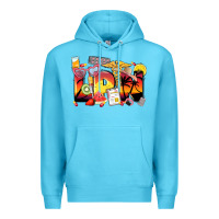 Ocean Blue summer lpn Premium Hoodie - Zillion Design Studio