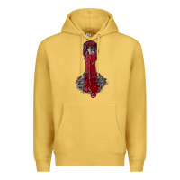 Antique Gold gobble head Premium Hoodie - RanaPortraitStore
