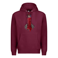 Burgundy gobble head Premium Hoodie - RanaPortraitStore