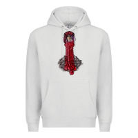 Dove Grey gobble head Premium Hoodie - RanaPortraitStore