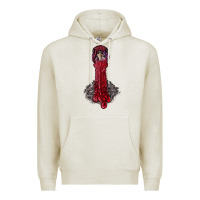 Oatmeal Heather gobble head Premium Hoodie - RanaPortraitStore