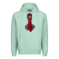 Seafoam gobble head Premium Hoodie - RanaPortraitStore