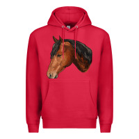 Cardinal horse Premium Hoodie - RanaPortraitStore
