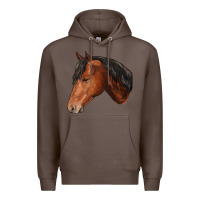 Coffee horse Premium Hoodie - RanaPortraitStore