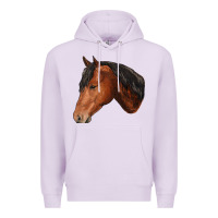 Lilac horse Premium Hoodie - RanaPortraitStore