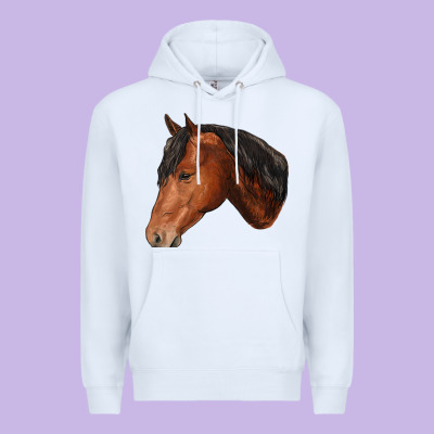 Horse Premium Hoodie Designed By Ranaportraitstore