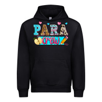Black para crew Urban Hoodie - Zillion Design Studio