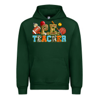 Forest Green p.e. teacher Urban Hoodie - Zillion Design Studio