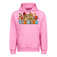 Fuchsia Pink p.e. teacher Urban Hoodie - Zillion Design Studio