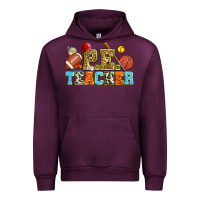 Mauve Wine p.e. teacher Urban Hoodie - Zillion Design Studio