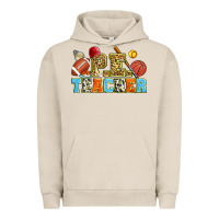 Pigment French Oak p.e. teacher Urban Hoodie - Zillion Design Studio