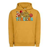 Pigment Peanut Butter p.e. teacher Urban Hoodie - Zillion Design Studio