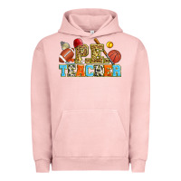 Pigment Salmon p.e. teacher Urban Hoodie - Zillion Design Studio