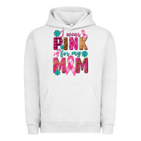 Pigment Lunar Rock I Wear Pink For My Mom with Butterfly Urban Hoodie - texasbilliewilder
