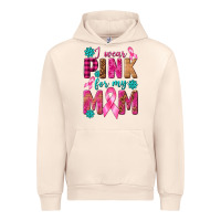 Sandshell I Wear Pink For My Mom with Butterfly Urban Hoodie - texasbilliewilder