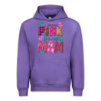Tulip I Wear Pink For My Mom with Butterfly Urban Hoodie - texasbilliewilder