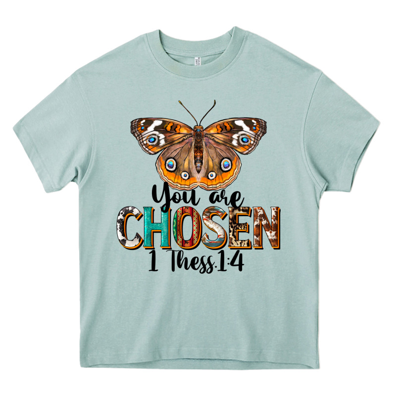 You Are Chosen Religious Heavy Core Tee by LillyAllenDesigns | Teevron