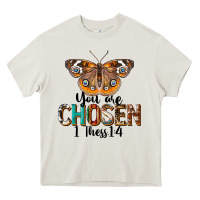 Cream You Are Chosen Religious Heavy Core Tee - LillyAllenDesigns