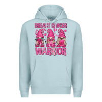 Blue Mist Breast Cancer Warrior Gnomes Premium Hoodie - texasbilliewilder