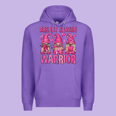Breast Cancer Warrior Gnomes Premium Hoodie Designed By Texasbilliewilder