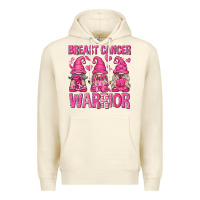 Sandshell Breast Cancer Warrior Gnomes Premium Hoodie - texasbilliewilder