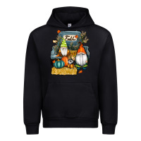 Black farm truck autumn gnomes Urban Hoodie - RanaPortraitStore