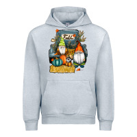 Heather Grey farm truck autumn gnomes Urban Hoodie - RanaPortraitStore