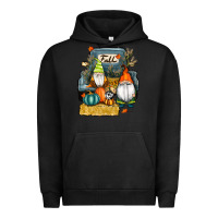 Pigment Black farm truck autumn gnomes Urban Hoodie - RanaPortraitStore