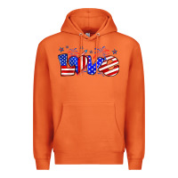 Carrot love 4th of july Premium Hoodie - Zillion Design Studio
