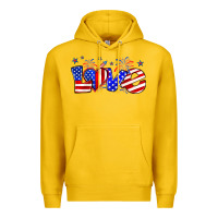 Lemon love 4th of july Premium Hoodie - Zillion Design Studio