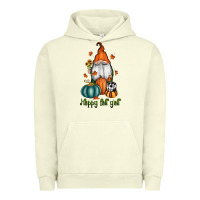 Pigment Pistachio happy fall y'all gnome Urban Hoodie - RanaPortraitStore