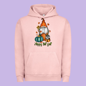 Happy Fall Y'all Gnome Urban Hoodie Designed By Ranaportraitstore