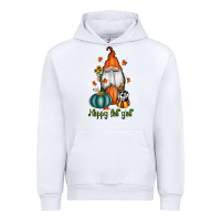 White happy fall y'all gnome Urban Hoodie - RanaPortraitStore