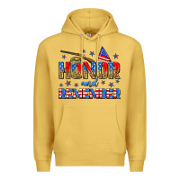 Antique Gold honor and remember Premium Hoodie - Zillion Design Studio