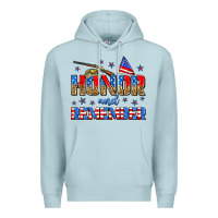 Blue Mist honor and remember Premium Hoodie - Zillion Design Studio