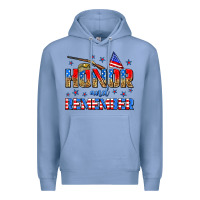 Colony Blue honor and remember Premium Hoodie - Zillion Design Studio