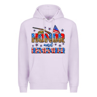 Lilac honor and remember Premium Hoodie - Zillion Design Studio
