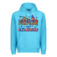 Ocean Blue honor and remember Premium Hoodie - Zillion Design Studio