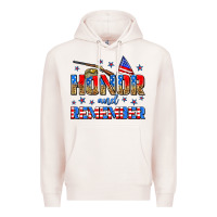 Pale Pink honor and remember Premium Hoodie - Zillion Design Studio