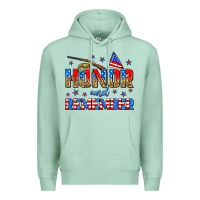 Seafoam honor and remember Premium Hoodie - Zillion Design Studio