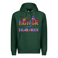 Sports Green honor and remember Premium Hoodie - Zillion Design Studio