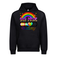 Black gay pride loading Urban Hoodie - Zillion Design Studio