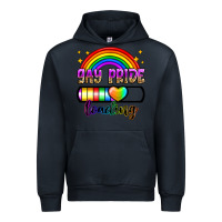 Navy gay pride loading Urban Hoodie - Zillion Design Studio