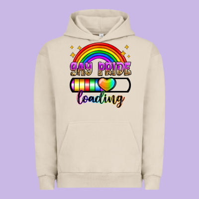 Gay Pride Loading Urban Hoodie Designed By Zillion Design Studio