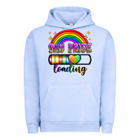 Pigment Grape Ice gay pride loading Urban Hoodie - Zillion Design Studio