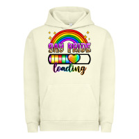 Pigment Pistachio gay pride loading Urban Hoodie - Zillion Design Studio