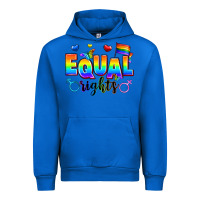 Cobalt equal rights Urban Hoodie - Zillion Design Studio