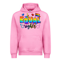 Fuchsia Pink equal rights Urban Hoodie - Zillion Design Studio
